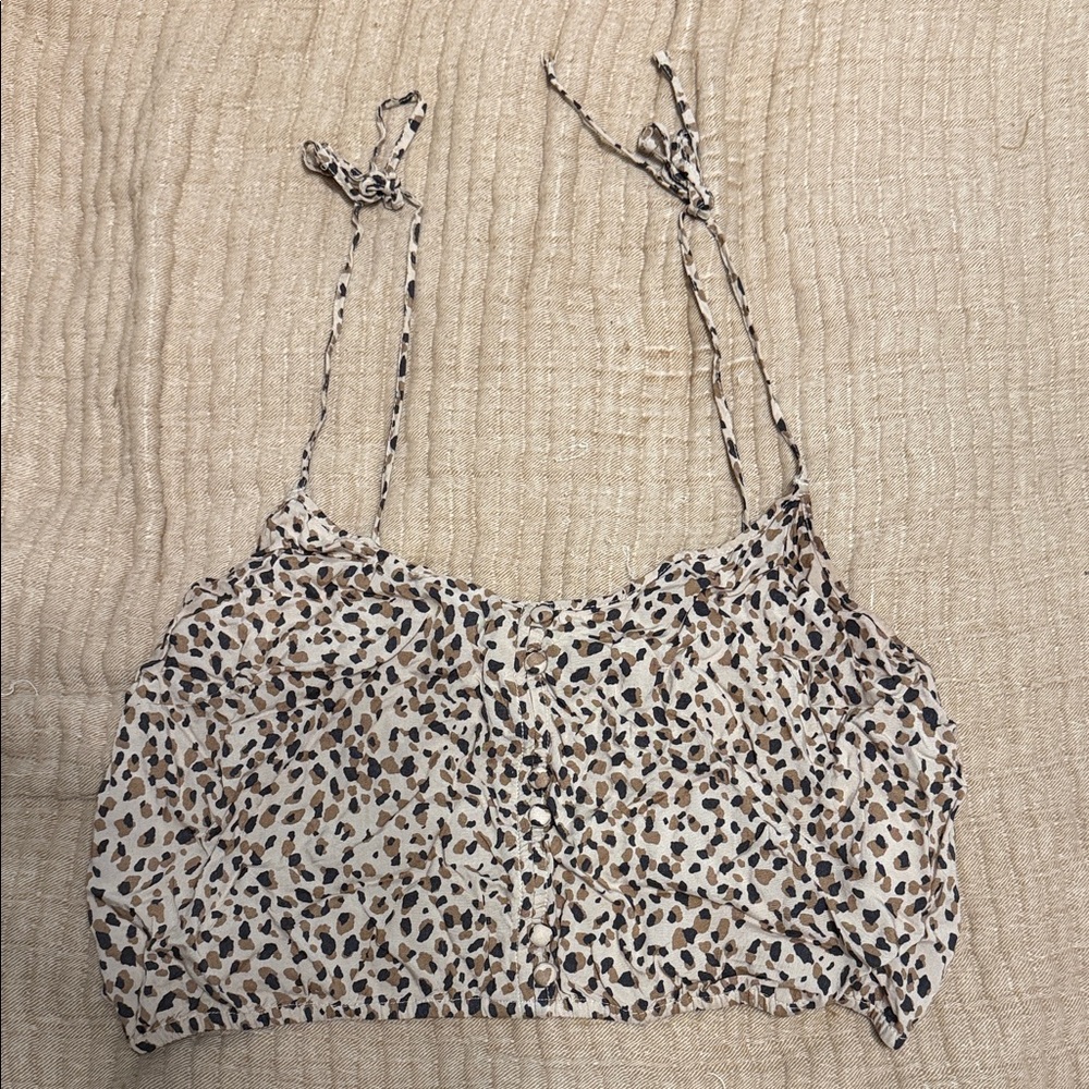 Abercrombie & Fitch Animal Print Camisole